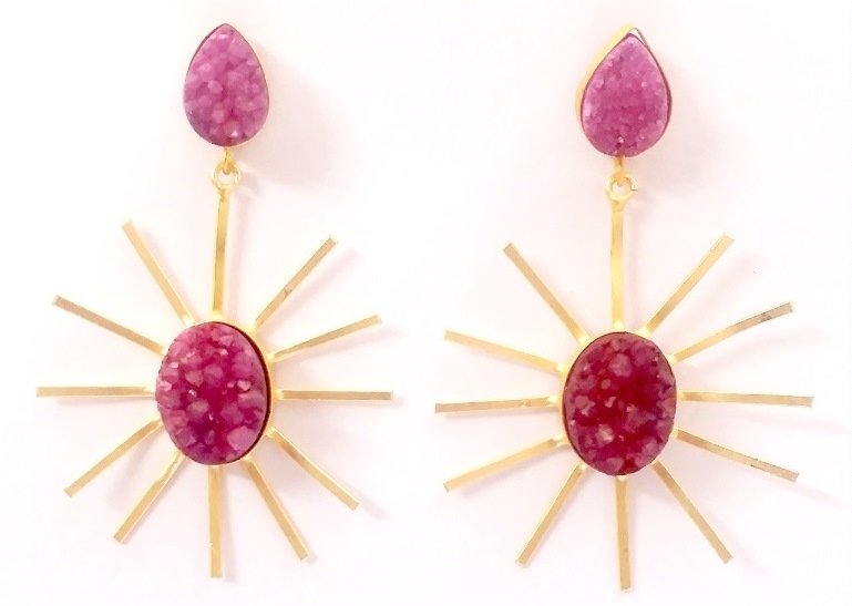 GOLDPLATEDSTARDANGLERPINK